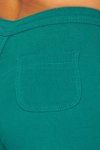 High Waisted Stretchy Bell Bottom Jeans - Teal - SohoGirl.com