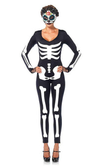 Glow-in-the-Dark Skeleton Catsuit - SohoGirl.com