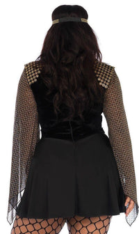 Plus Size Glamazon Warrior Costume in Black - SohoGirl.com