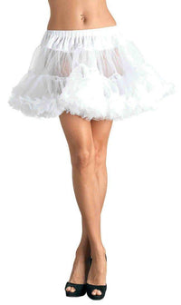 Layered Tulle Petticoat in White - SohoGirl.com