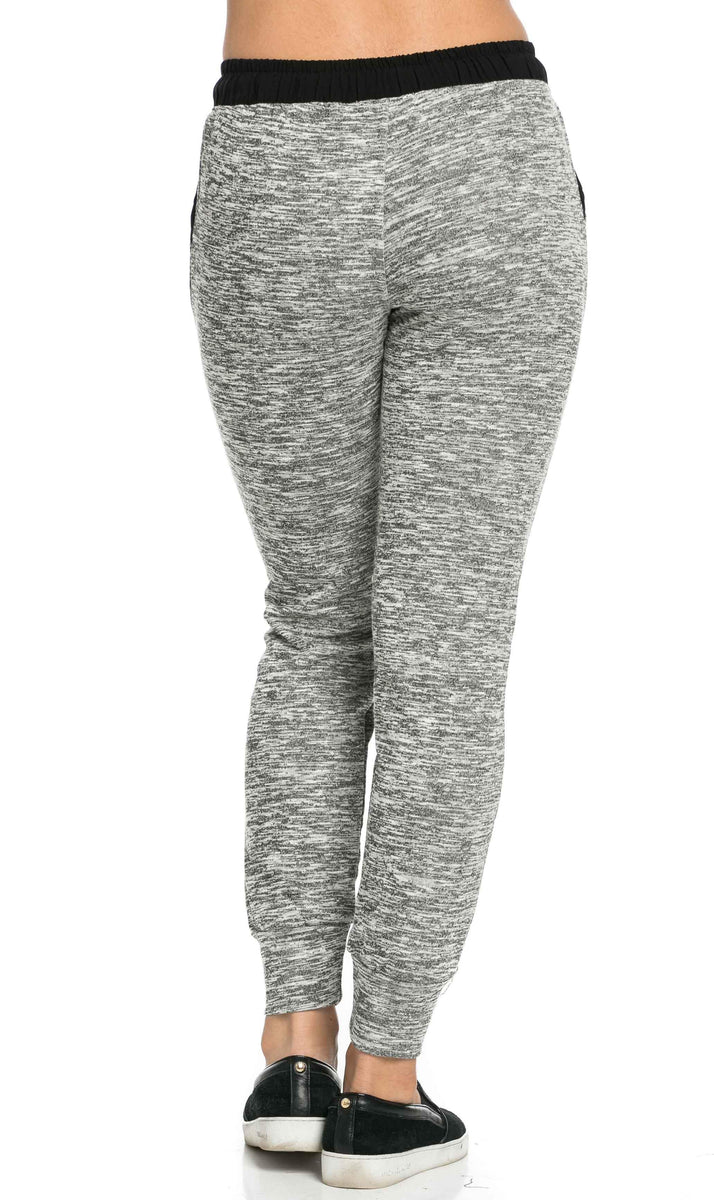 Comfy Banded Drawstring Jogger Pants in Black – SohoGirl.com