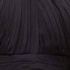 Elizabeth K GL1013T Beaded Collar Halter Neck Wrap Over Full Length Silk Gown in Black - SohoGirl.com