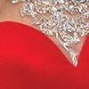 Elizabeth K GL1352P Bead Embellished Back Sweetheart Illusion with Side Slit Full Length Gown in Red - SohoGirl.com
