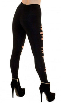 Ripped Up Torn Apart Leggings (Plus Sizes Available) - SohoGirl.com