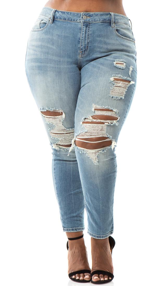 cute ripped skinny jeans for girls