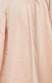 Satin Asymmetrical High-Low Maxi Skirt - Champagne - SohoGirl.com