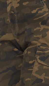 Belted Olive Camouflage Cargo Jogger Pants (S-XXXL) - SohoGirl.com