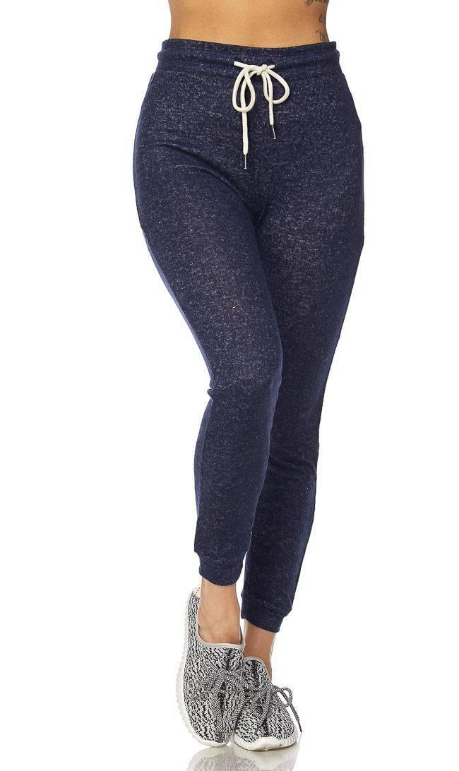 Lightweight Drawstring Jogger Pants in Navy Blue (Plus Sizes Available ...