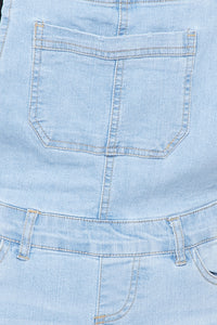 Classic Denim Overalls - Light Wash - SohoGirl.com