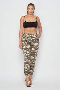 Cargo Utility Joggers in Camouflage - SohoGirl.com