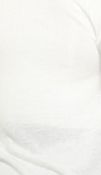 Draped Sweater Cardigan in White - SohoGirl.com