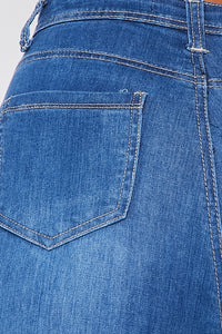 Super High Waisted Denim Skinny Jeans - Medium - SohoGirl.com