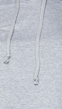 Everyday Pullover Cropped Hoodie Set - Gray - SohoGirl.com