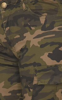 Camouflage Bermuda Cargo Shorts - SohoGirl.com