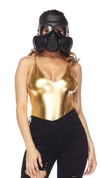 Steampunk Gas Mask - Black - SohoGirl.com