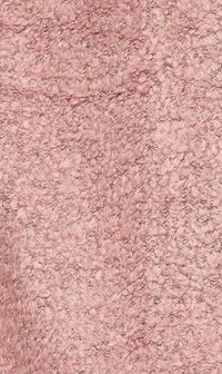 Draped Sleeveless Faux Fur Wool Vest in Pink - SohoGirl.com
