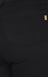 Plus Size Distressed Denim Jacket - Dark Wash - SohoGirl.com