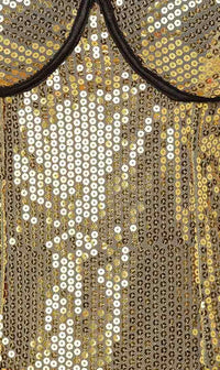 Gold Sequin Mesh Bodysuit - SohoGirl.com