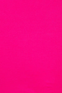 Scoop Neck Ribbed Mini Dress - Pink - SohoGirl.com