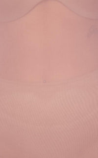 Sheer Mock Neck Long Sleeve Bodysuit - Mauve - SohoGirl.com