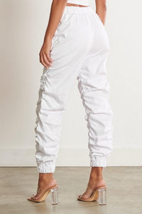 Harem Jogger Pants - White - SohoGirl.com
