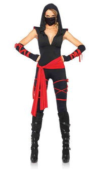Sleeveless Deadly Ninja Costume (S-XL) - SohoGirl.com
