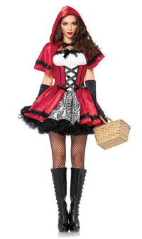 Gothic Little Red Riding Hood Costume - SohoGirl.com