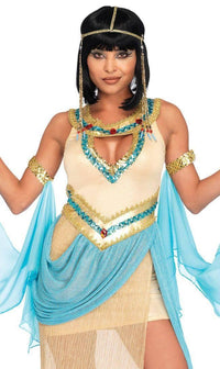 Queen Cleopatra Costume in Gold - SohoGirl.com