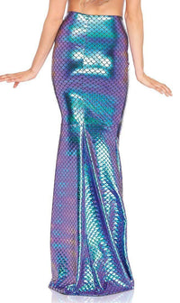 Luminous Multicolored Scale Mermaid Skirt - SohoGirl.com