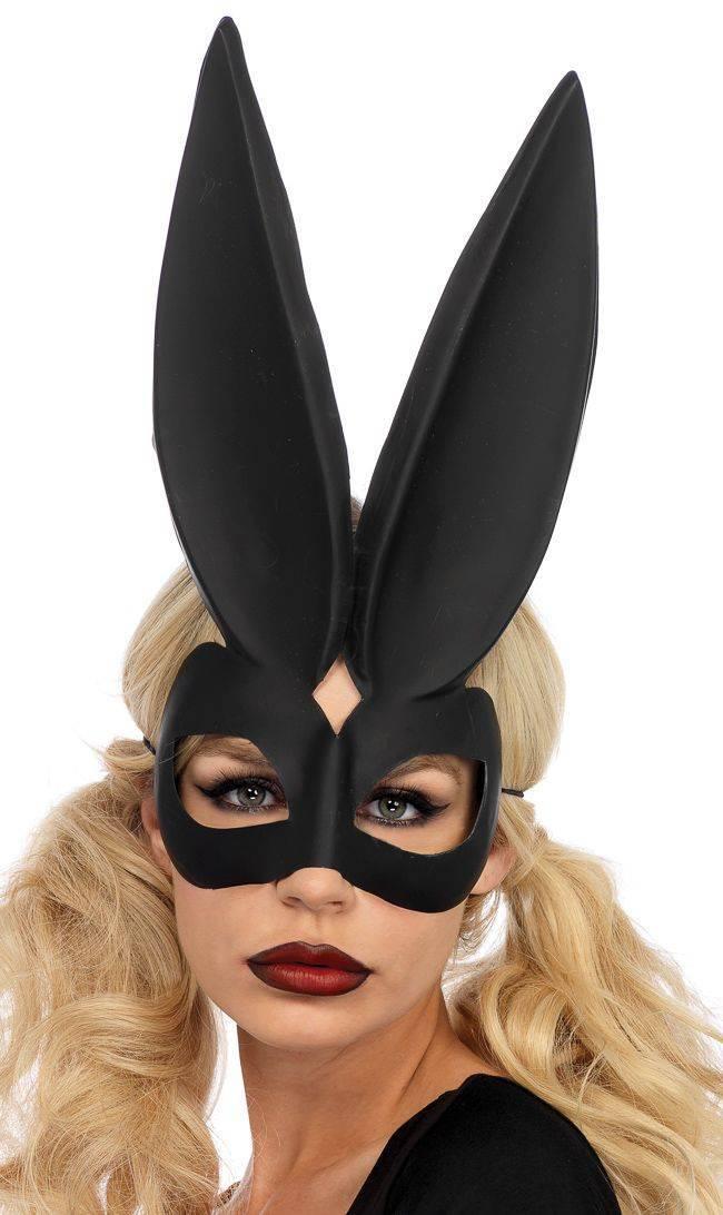 Rebel Bunny Eye Mask in Black – SohoGirl.com