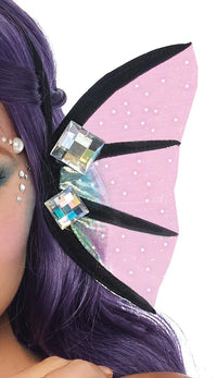 Iridescent Dark Mermaid Headband and Fin Arm Pieces - SohoGirl.com