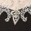 Elizabeth K GL1323X Shimmering Bodice Illusion Back Floor Length Gown Black - SohoGirl.com