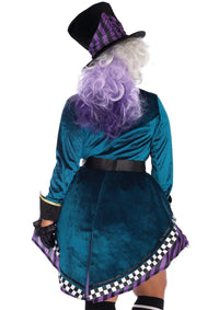 Plus Delightful Hatter Costume - Multicolor - SohoGirl.com
