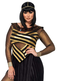 Nile Queen Costume - Gold/Black - SohoGirl.com