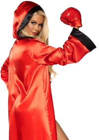 Knockout Champ Boxer Costume - Red - SohoGirl.com