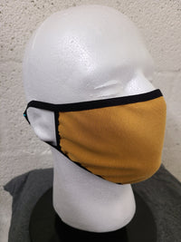 Mustard Cotton Blend Face Mask - SohoGirl.com