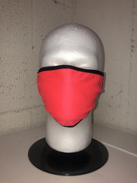 Neon Pink Cotton Face Mask - SohoGirl.com