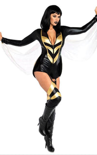 Hornet Honey Costume in Black and Gold - SohoGirl.com