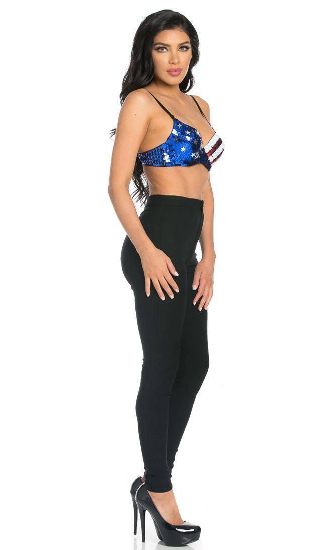 if six was nine STRING BRA AMERICAN FLAG American Flag Bra - Etsy