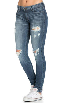 Maxwell Low Rise Skinny Denim Jeans - SohoGirl.com