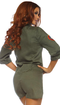 Top Gun Romper Flight Suit - SohoGirl.com