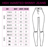 Plus Size Vibrant Ripped Knee Super Flare Jeans - Blush - SohoGirl.com